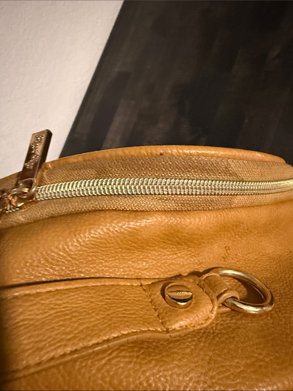 Chelsea & Cole Itzy Ritzy Camel sSudded Mini Backpack Diaper Bag - Picture 5 of 11